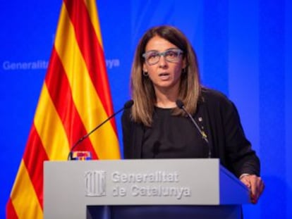 Meritxell Budó dice que no responderá sobre temas que no hayan sido planteados antes en catalán