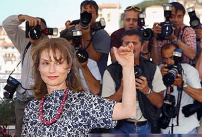 La actriz francesa Isabelle Huppert.