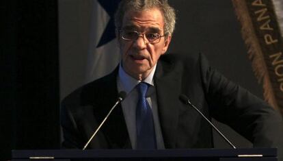 César Alierta, en una reunión de empresarios.