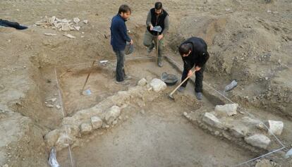 Restos arqueol&oacute;gicos romanos en Alcoi. 