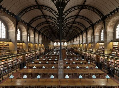 Biblioteca de Santa Genoveva, París.