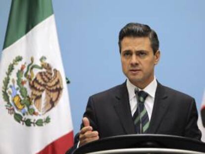 El presidente electo de México, Enrique Peña Nieto, visitará hoy, como parte de su gira europea, Madrid, ciudad en la que se reunirá con el jefe del Ejecutivo, Mariano Rajoy, y será recibido por el rey Juan Carlos. EFE/Archivo