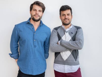 Sacha Gordillo y Luis Gelado, cofundadores de GEODB.