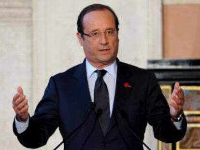El presidente francés, François Hollande. EFE/Archivo