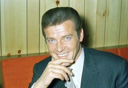 El actor británico Roger Moore, en 1968.