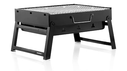 La barbacoa plegable InnovaGoods es muy ligera: apenas pesa 1,4 kilos.