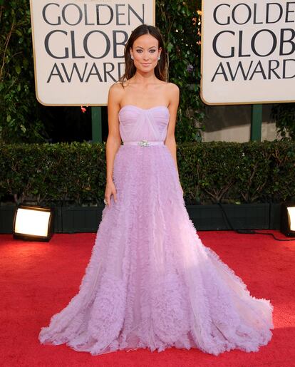 Olivia Wilde de Reem Acra en 2009.