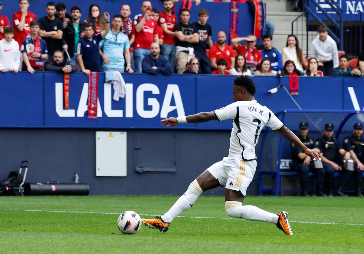 Victoria del Real Madrid ante Osasuna para acercarse a la Liga | Fútbol ...