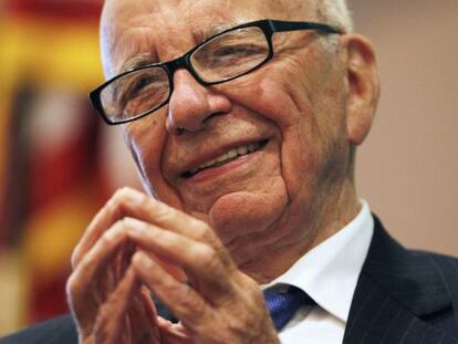 Rupert Murdoch en agosto pasado. 