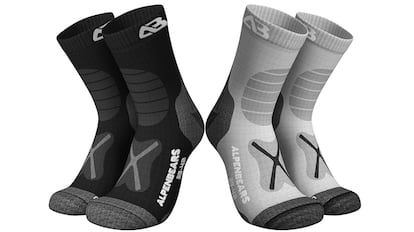 Estos calcetines técnicos de montaña proporcionan calidez y transpirabilidad a partes iguales.
