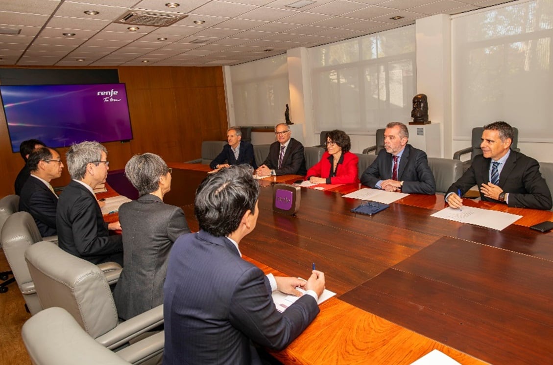 Renfe y Central Japan Railway se alían para ir a por proyectos internacionales en la alta velocidad