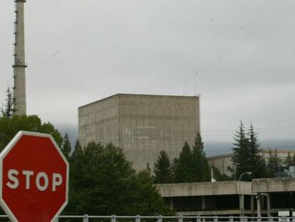 Central nuclear de Garo&ntilde;a, en Burgos.