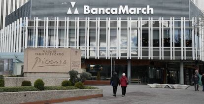 Sede de Banca March en Madrid.