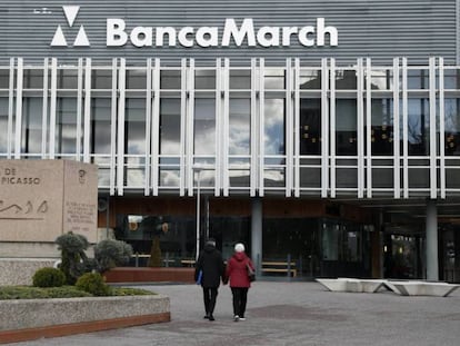 Sede de Banca March en Madrid.