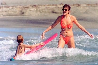 El bikini era la prueba de fuego para demostrar lo muy en forma que estaba Diana.