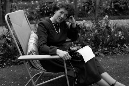La escritora Enid Blyton.
