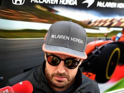 Alonso, en el circuito de Sochi.