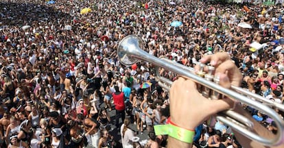 Carnaval no Largo da Batata no ano passado em São Paulo.