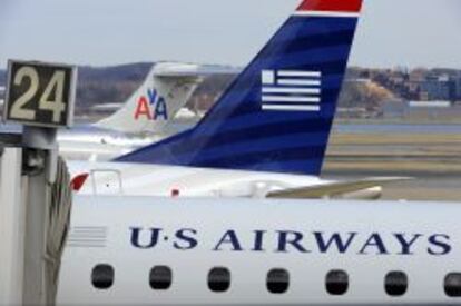 Un avi&oacute;n de US Airways.