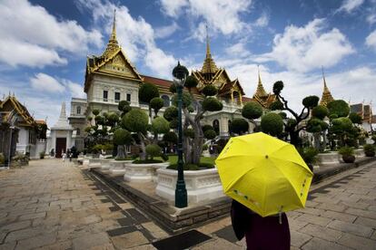 Chakri Maha Prasat Hall, en el complejo del Gran Palacio de Bangkok.