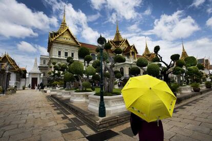 Chakri Maha Prasat Hall, en el complejo del Gran Palacio de Bangkok. 