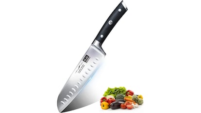 Cuchillo Santoku.