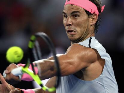 Nadal, en Australia ante Cilic.