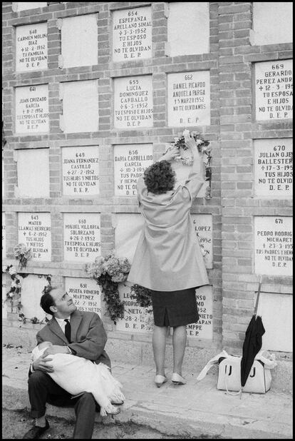 Cementerio de Madrid, 1964.