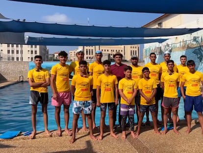 Equipo de natacion Gaza