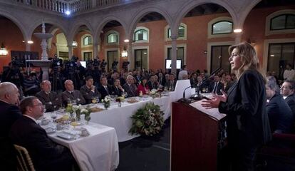 Susana D&iacute;az, presidenta de la Junta. 