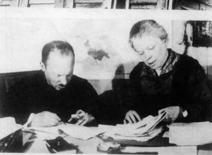 El teórico marxista Nikolái Bujarin (Moscú, 1888-1938).