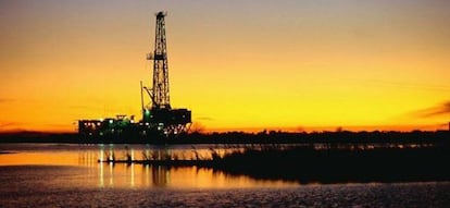 Plataforma petrolífera en México