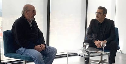Jaume Roures, socio gestor de Mediapro, y Andreu Buenafuente, presidente de El Terrat.