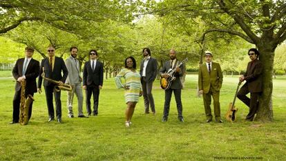 Sharon Jones y los Dap Kings.