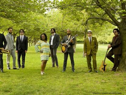 Sharon Jones y los Dap Kings.