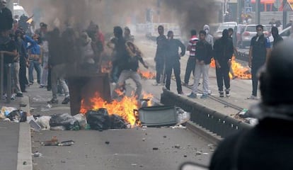 Disturbios este domingo en Sarcelles, a 30 kil&oacute;metros de Par&iacute;s.