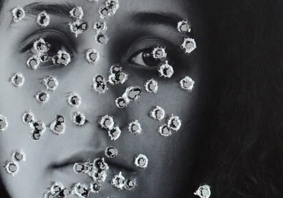 Obra 'Gema según Arabia Saudí', obra del proyecto Art4HumanRights.