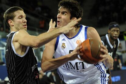 Carlos Suárez, durante el partido