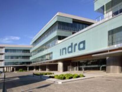 Sede de Indra en Alcobendas (Madrid).