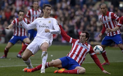 Ronaldo con Godín