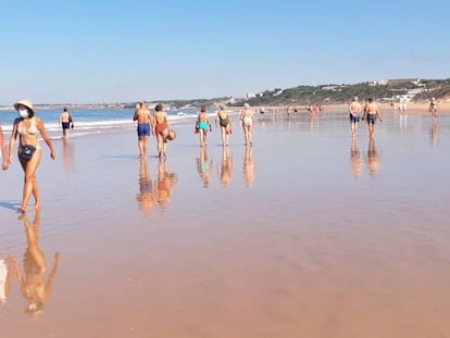 Una de les platges d'El Puerto de Santa María.