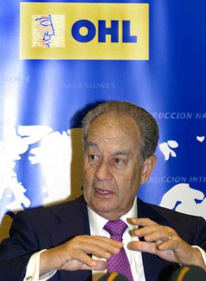 Juan Miguel Villar Mir, presidente y máximo accionista de OHL.