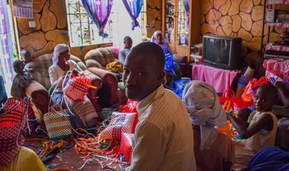 La casa de Michael Tshuma, a las afueras de Nairobi.