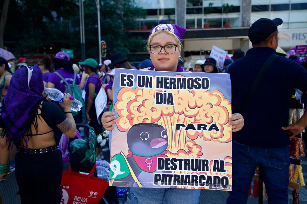 8M: La marcha por el Día internacional de la Mujer en Ciudad de México ...