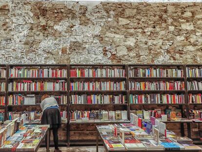 Librería Calders, en el pasaje homónimo de Barcelona.