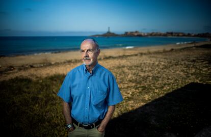 Francisco Conesa, fotografiado en Cabo de Palos, Murcia.