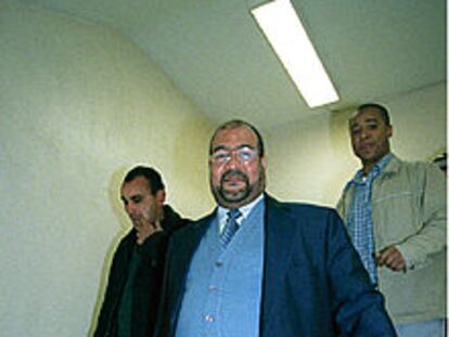 Mohamed Kamal Mostafa, ayer, al salir del juzgado.