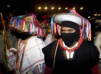 El aniversario del alzamiento en Chiapas se celebra cada primero de enero con bailes, fiesta y discursos políticos.