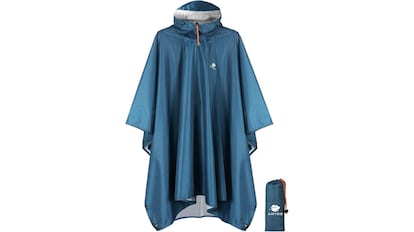 Este es uno de los mejores ponchos para la lluvia que se pueden comprar en Amazon
