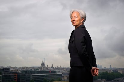 La directora del FMI, Christine Lagarde